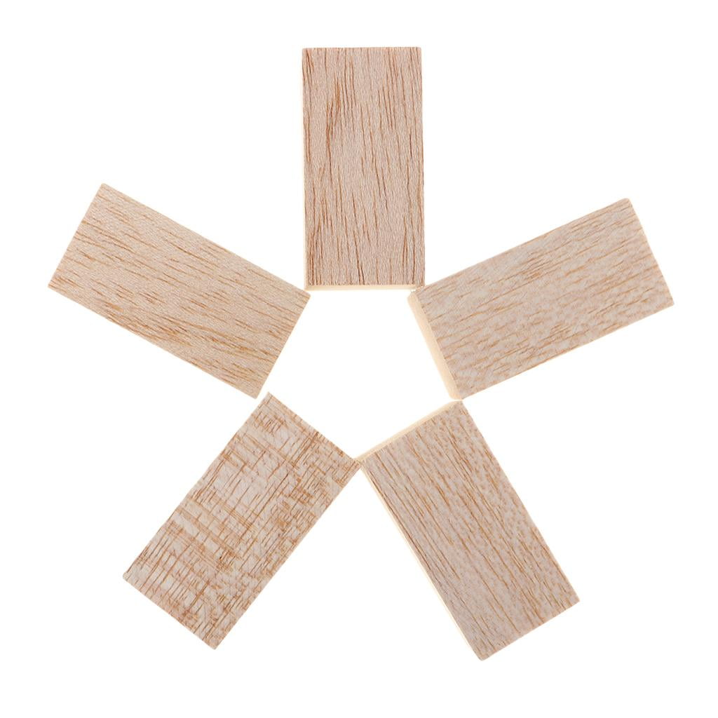 40 Listones De Madera De Roble, 22x8x160 Mm - Ideal Para Manualidades, Bricolaje, Proyectos DIY Y Decoración