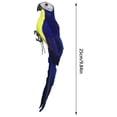 thumbnail image 2 of Visit the Apexora Store Dummy Feather Parrot Decoration Indoor Outdoor Clip, 2 of 8