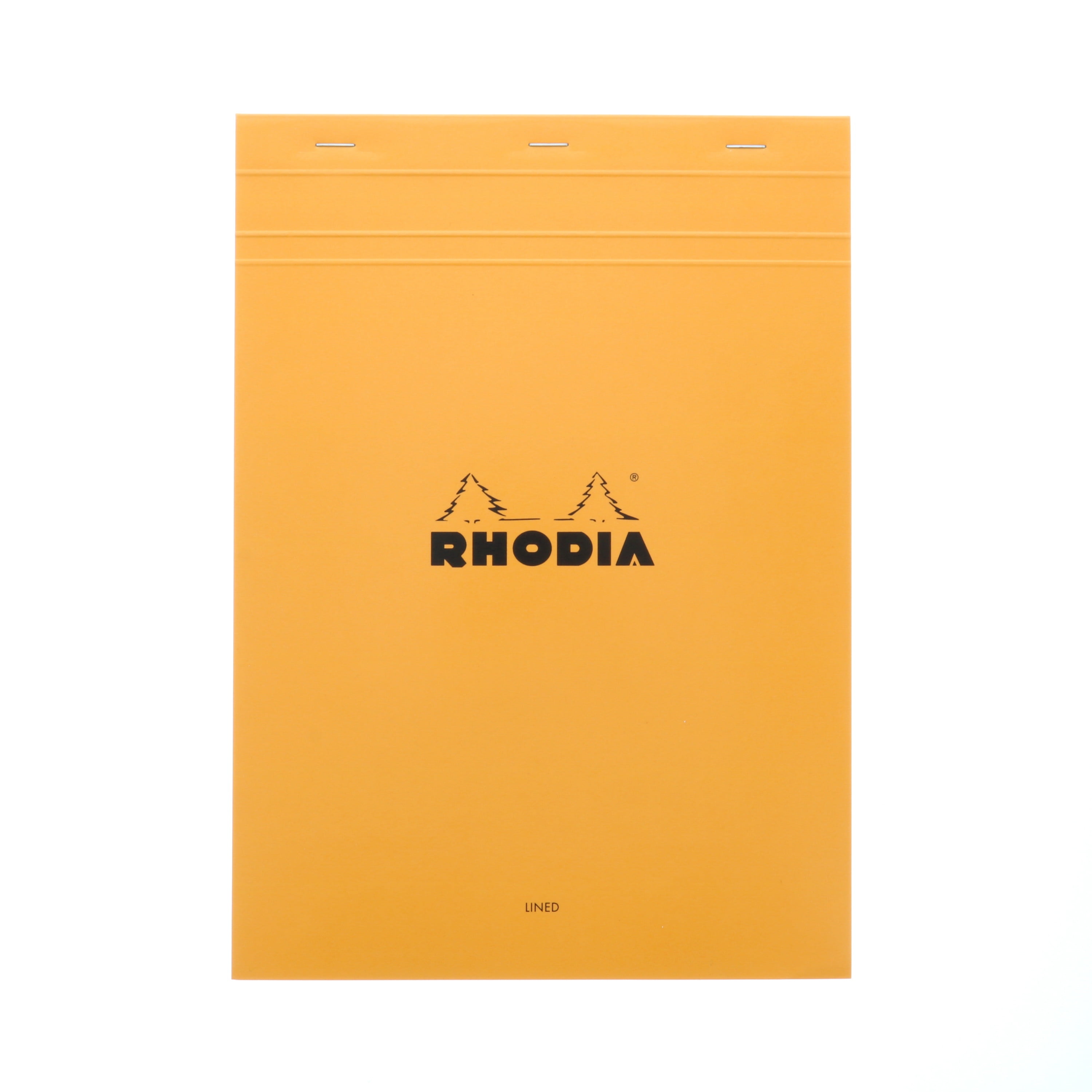 Rhodia Pad, 8.25" x 11.75", Ruled, Orange