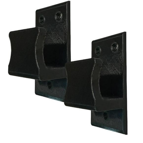 Gancho Organizador para Ropa GanLuxyBlack 2 Pzs Grande 5x10cm Negro.