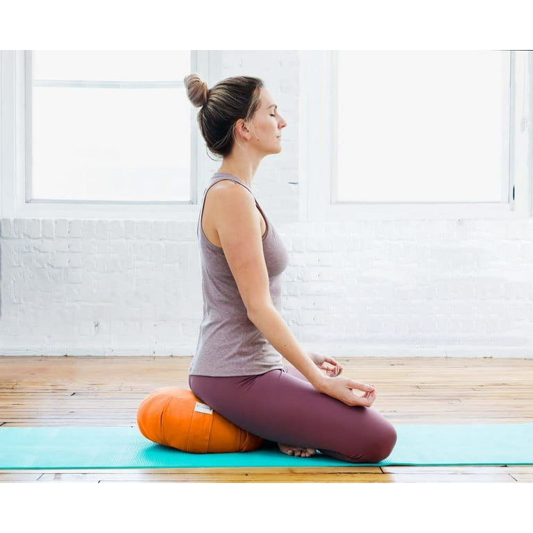 Yoga Seat Pillow Solid Color Suitable for Meditation Yoga Mat Pouf