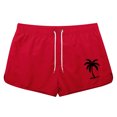 thumbnail image 2 of WILLBEST Pantalones Cortos Deportivos para Hombre, Pantalones Cortos Deportivos de Verano para Hombre, de Talla Grande, A La Moda, Informales, con Estampado de Cocoteros, para Playa, 2 of 3