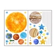 thumbnail image 2 of Pegatinas de pared de planeta del sistema solardecoración mural con patrón de planetas para habitación de niños Ndcxsfigh Nuevos Originales, 2 of 8