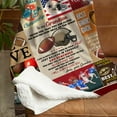 thumbnail image 3 of Lazaofficial Personalized Name Blanket, Football Blanket, Football Gifts, 3 of 8