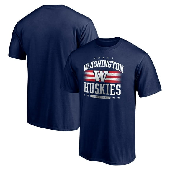 Men's Navy Washington Huskies Americana T-Shirt