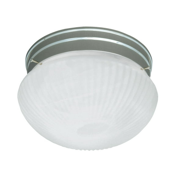 Savoy House 403 9" Diameter Flush Mount Ceiling Fixture - Nickel
