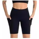thumbnail image 2 of Short Deportivo Gym Correr Licra Súper Calidad Bolsa Cel Xsh, 2 of 8