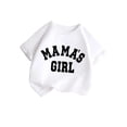 thumbnail image 2 of Clothes for Girls Short Sleeve T Shirts Trendy White Summer T-Shirts Girls Clothing 7-8 Years, 2 of 4