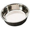 thumbnail image 3 of Spot Ethical Products 685-58512 30 oz Soho Basket Weave Dog Dish, Black, 3 of 3