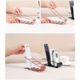 thumbnail image 3 of Desktop Remote Control Storage Rack Keep Mobile Phone Remote Control Organized Four-Lattice Stand Storage Rack Durable, 3 of 8
