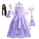 thumbnail image 1 of Encanto Isabella tutú vestido princesa niñas Cosplay disfraces niños cumpleaños Halloween Navidad carnaval fiesta noche vestidos 12M Gao Jinjia LED, 1 of 2