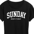 thumbnail image 3 of Instant Message - Sunday Keep It Holy - Women's Short Sleeve Graphic T-Shirt, 3 of 6