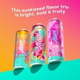 thumbnail image 3 of Alani Nu Sugar Free Energy Drink, Variety Pack, Pink Slush, Orange Kiss, Cherry Twist, 12 fl oz, 12 Pack, Cans, 200mg Caffeine, 3 of 10