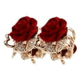 thumbnail image 5 of BESTYASH 2-Pack Mini Red Hair Clips Zinc Alloy for Everyday Use -the-Go Styling, 5 of 8