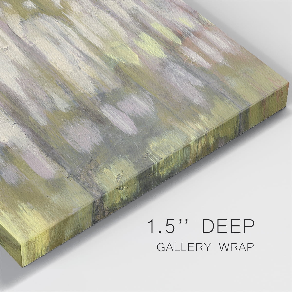 Wexford Home Stained Glass Trees I-Premium Gallery Wrapped Canvas, 32" x 32" - Ready to Hang