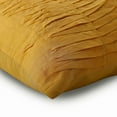 thumbnail image 2 of The HomeCentric Pillow Cover, Pack of 2, 22x22 inch (55x55 cm) Throw Pillow Cover, Mango Yellow Pillow Cover, Textured Pintucks Pillowcase, Art Silk Square Throw Pillow Cover, Pillow - Mango Souffle, 2 of 3