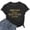 Black, variant on T Shirt Women Funny Sarcasm Letter Graphic Tee Casual Holiday School Short Sleeve Tops Women Workout Shirt Spandex Long Sleeve Shirt Women Shirt of Women Womens A Shirts Top Women Summer Casual Women