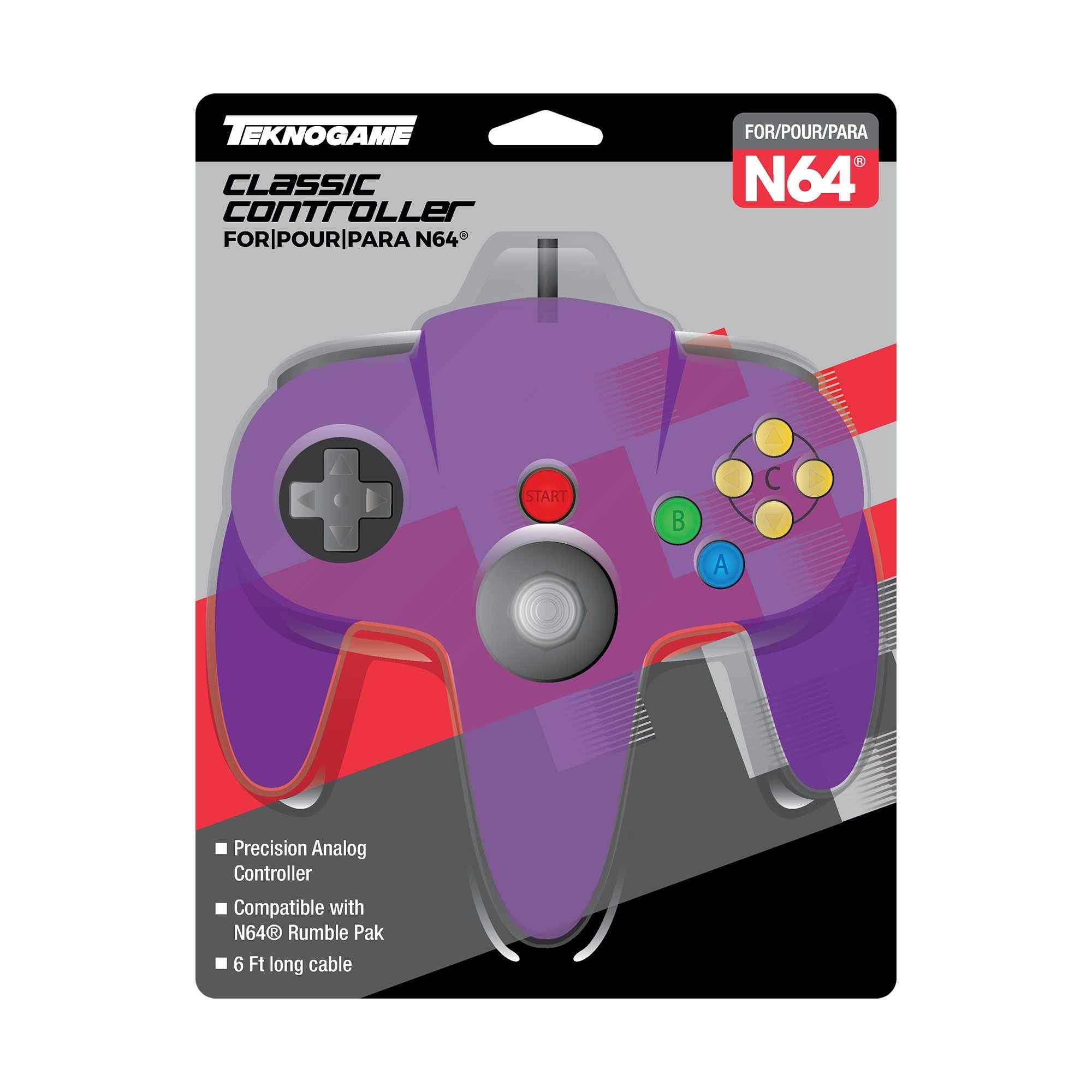 teknogame n64 controller