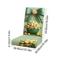 thumbnail image 3 of CaiYueKe Easter Bunny Chair Covers Set, Holiday Dining Decor, Festive Party Chair Slipcovers, Spring Home Table Setting, Washable Decorative Covers for Kitchen Dining Room Gatherings, 3 of 7