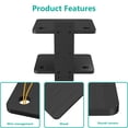 thumbnail image 3 of Estante flotante para TV, soporte para proyector WALI de 10 kg, color negro, 3 of 7