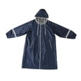 thumbnail image 3 of Ximing Enfants Manteau de Pluie Veste de Pluie Vêtements de Pluie pour les Étudiants Coupe-Vent Réutilisables Vêtements Imperméables Enfants Poncho de Pluie pour la Randonnée 3XL, 3 of 10