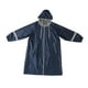 thumbnail image 5 of Impermeable infantil con capucha para estudiantes con mochila escolar y bolso de mano. 2XL, 5 of 9