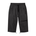 thumbnail image 7 of Axiiglly Cargo Capris for Women Quick Dry Zipper Pockets Drawstring Elastic Waist Outdoor Cropped Pants for Hiking Travel, S-3XL, 7 of 7