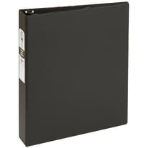 Avery Economy Binder, 1.5" Round Ring, 275-Sheet Capacity, Black, 1 Binder (3401)