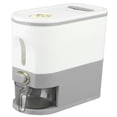 thumbnail image 1 of Dispensador De Arroz, Contenedor De Arroz De 11Libras/22Libras Con Taza Medidora, Contenedores De Almacenamiento De Alimentos Secos Con Tapa, Dispensador De Cereales Para El Hogar, 1 of 8