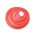thumbnail image 2 of 2 Pieces 4/5/6.5/8/10/12 inch Red Speaker Foam Surround Subwoofer Woofer Speaker Repair DIY Part Sponge Ring Side, 2 of 15