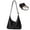 Black, variant on Badiya Hobo Bags for Women Tote Handbags Pu Leather Ultra Soft Slouchy Tote Purses Foldable Crossbody Bag