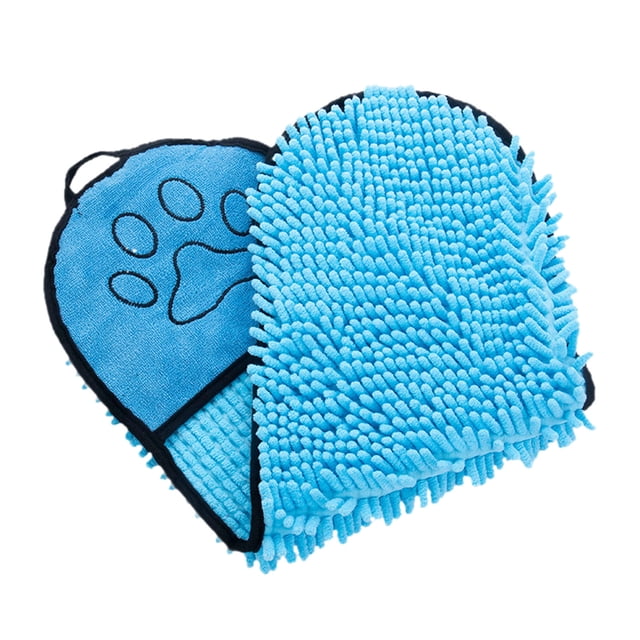Dsscvnef Dog Towels for Drying Dogs Dog Bath Towel Microfiber With Silicone Pet Brush Pet Towel Pet Towels for Dogs Microfiber Towel Pet Microfiber Dog Towels