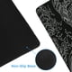 thumbnail image 5 of Alfombrilla de escritorio Mousepad iCasso Gaming XXL, tamaño grande, color negro ondulado, 5 of 9