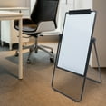 thumbnail image 4 of 36 X 24in Double-Sided Whiteboard with Marker Tray, Height Adjustable & 360° Rotating, Portable Flip Magnetic Whiteboard for Office, 4 of 10