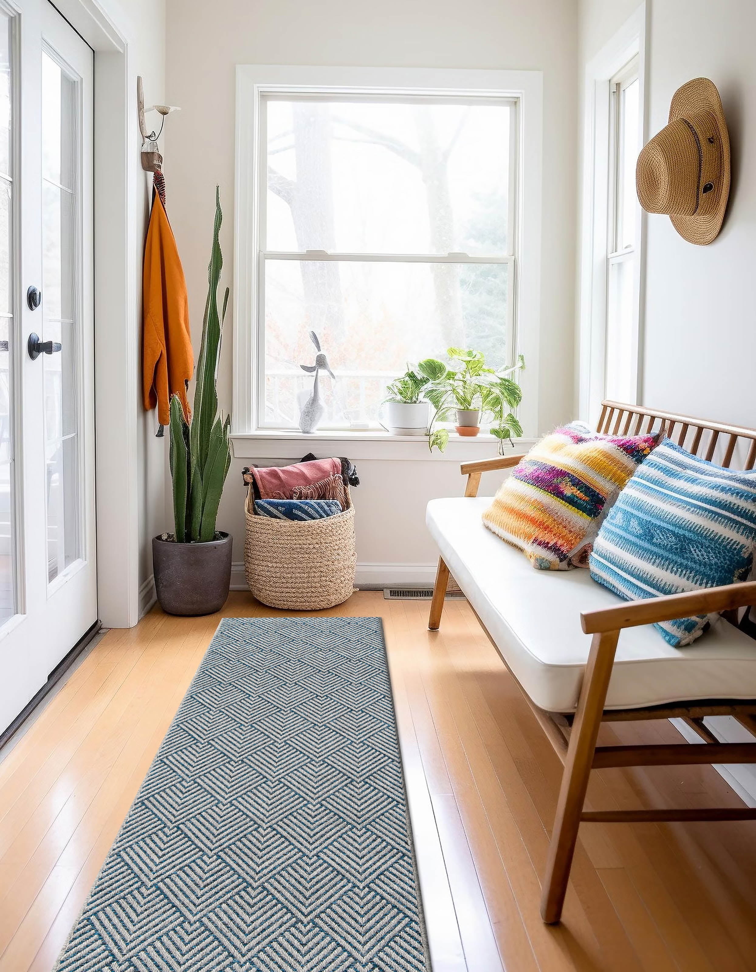 ECARPET Laura Tapis de Couloir pour Salon, Chambre, Salle A Manger, Entrée, et Plus Encore.