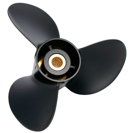 UPC: 0824375019128 | Solas 8611-143-21 Amita 3 Aluminum 3  Blade Boat Propeller  RH  14.3 In. Diameter x 21 In. Pitch x 19  Spline
