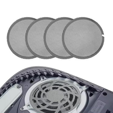 PS5 Dust Protector Cover Kit, High-Density Breathable Mesh Dust Cover for PS5 Cooling Fan, Compatible with PS5 Pro, PS5 Slim, PS5 Digital & Disc Edition