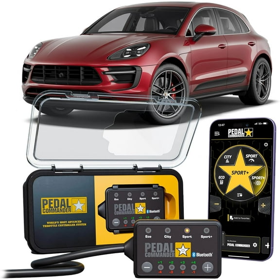 PEDAL COMMANDER for Porsche Macan 2015 Throttle Response Controller - Fits: (1st Gen) Base, S, GTS, Turbo, Sport Edition Porsche Macan Accessories & Performance Parts - PC09