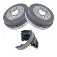 thumbnail image 1 of Rear Brake Drums Pair & Shoe Left & Right Set Kit for Toyota Camry Solara, 1 of 4