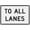 Warning Sign 4, variant on To Downtown Bike Sign 8"x12", Aluminum Tin Warning Signs for Home Outdoor Garden, High Visibility Directional Sign for Bike Path