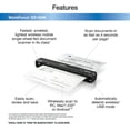 thumbnail image 2 of Epson Workforce ES-60W Wireless Portable Sheet-fed Document Scanner for PC and Mac, 2 of 5