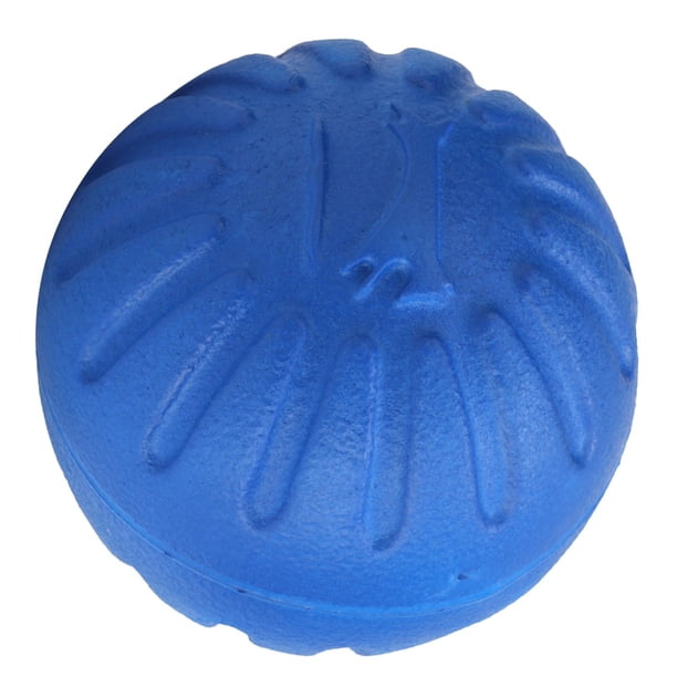 1 Uds. Pelota de juguete EVA para perros, juguetes para masticar resistentes a mordeduras para mascotas, pelotas interactivas (azul)