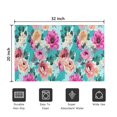 thumbnail image 5 of Pioneer Flower Floral Print Pattern Door Rugs,Washable Non Slip Door Mats Indoor,Decorative Door Mats,Entry Mat Indoor for Entrance,Bedroom,Kitchen,Bathroom,20"x32", 5 of 6