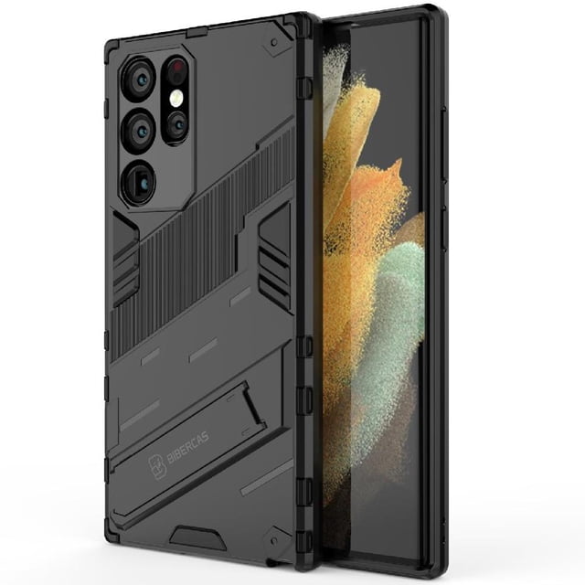 Funda para Samsung Galaxy S22 Ultra 5G Protección A Prueba De Golpes Con Soporte De TPU Duradero Y Práctico