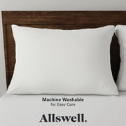 Allswell Down Alternative Bed Pillows, Standard/Queen - Firm, All Positions