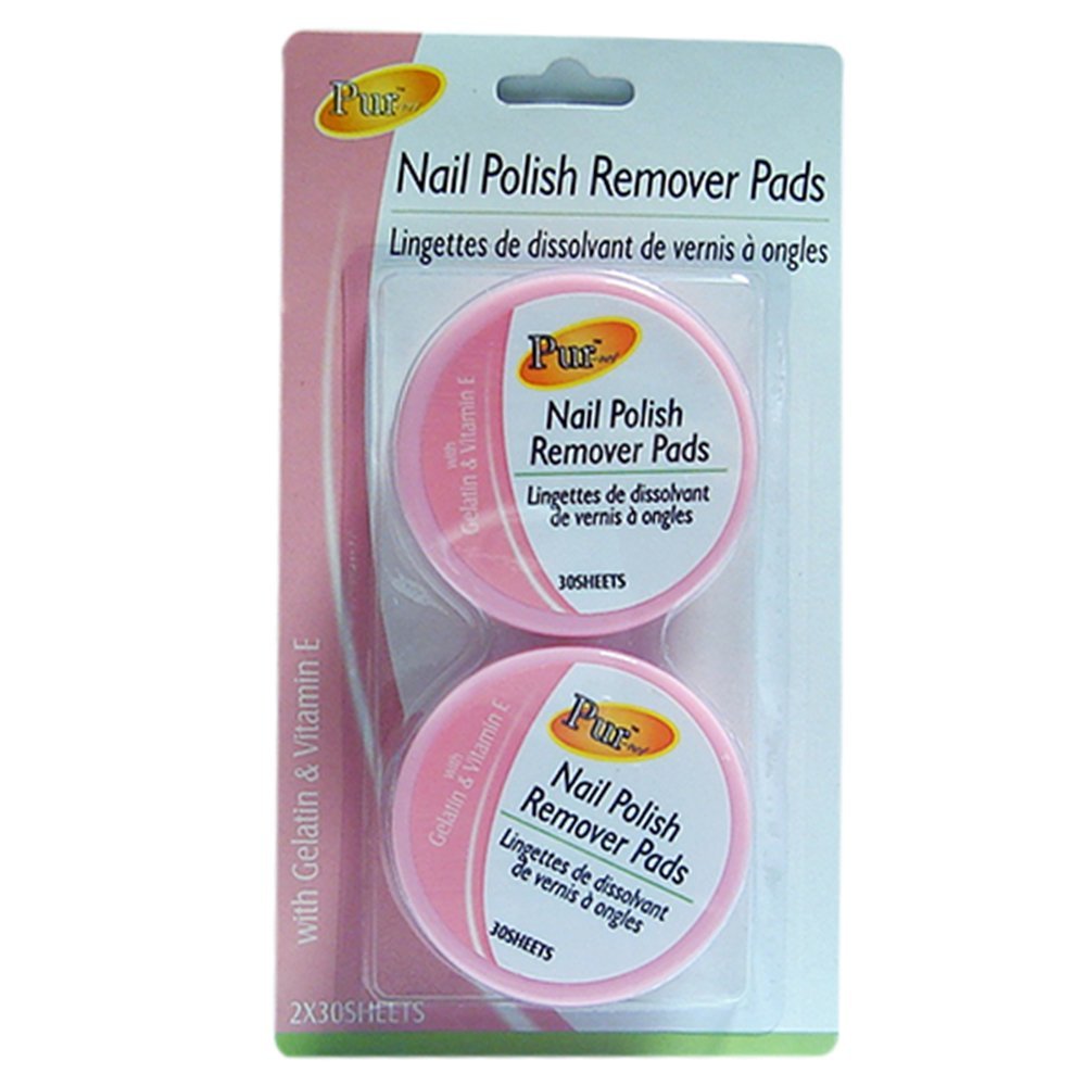 Purest Nail Polish Remover Pads (Pack of 3) Walmart Canada