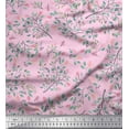 thumbnail image 1 of Soimoi Cotton Duck Fabric Leaves Printed Fabric 1 Yard 56 Inch Wide, 1 of 3