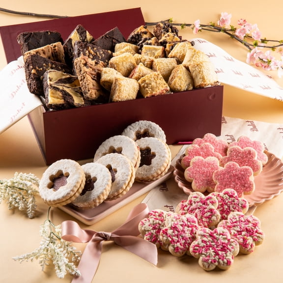 Dulcet Gift Baskets Delightful Mother's Day Classic Cookie & Brownie Gift Basket