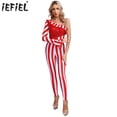 thumbnail image 2 of Mono de Ballet con lentejuelas brillantes para mujer, traje de Cosplay de Navidad, Año Nuevo, Halloween, circo, señora Santa Claus, 2 of 5