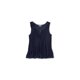 thumbnail image 1 of Aeropostale Womens Sheer Lacey Slub Tank Top, Azul, X-Large Aeropostale Camiseta sin mangas, 1 of 1